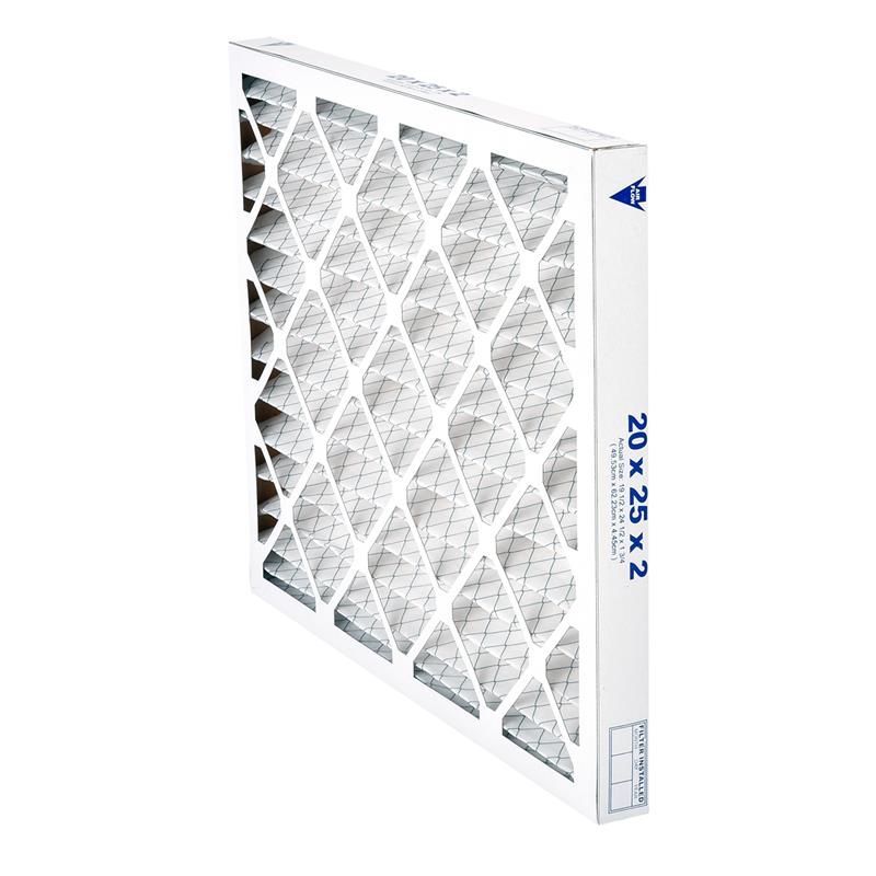 PLEATED FILTER 2IN 20X25X2